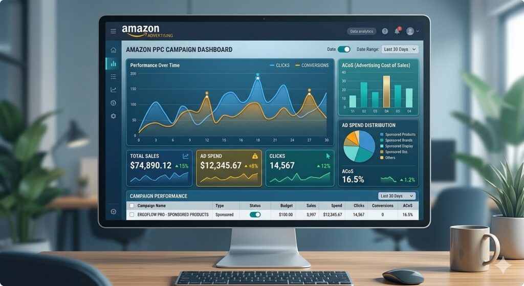 campagne pubblicitarie amazon ppc