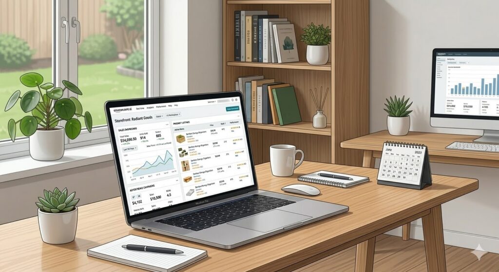 gestione account amazon seller central