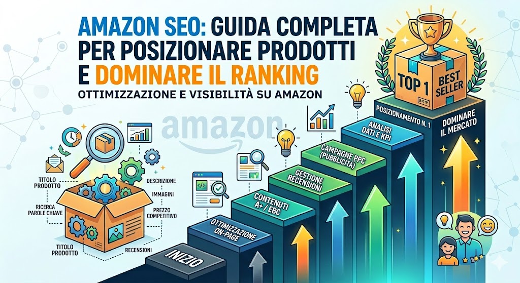 Amazon SEO: Guida Completa per Posizionare Prodotti e Dominare il Ranking