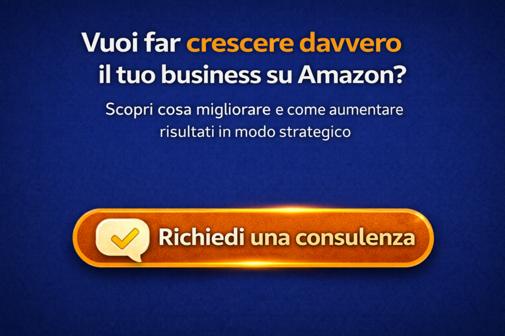 consulenza Amazon per far crescere il business e aumentare vendite e performance account