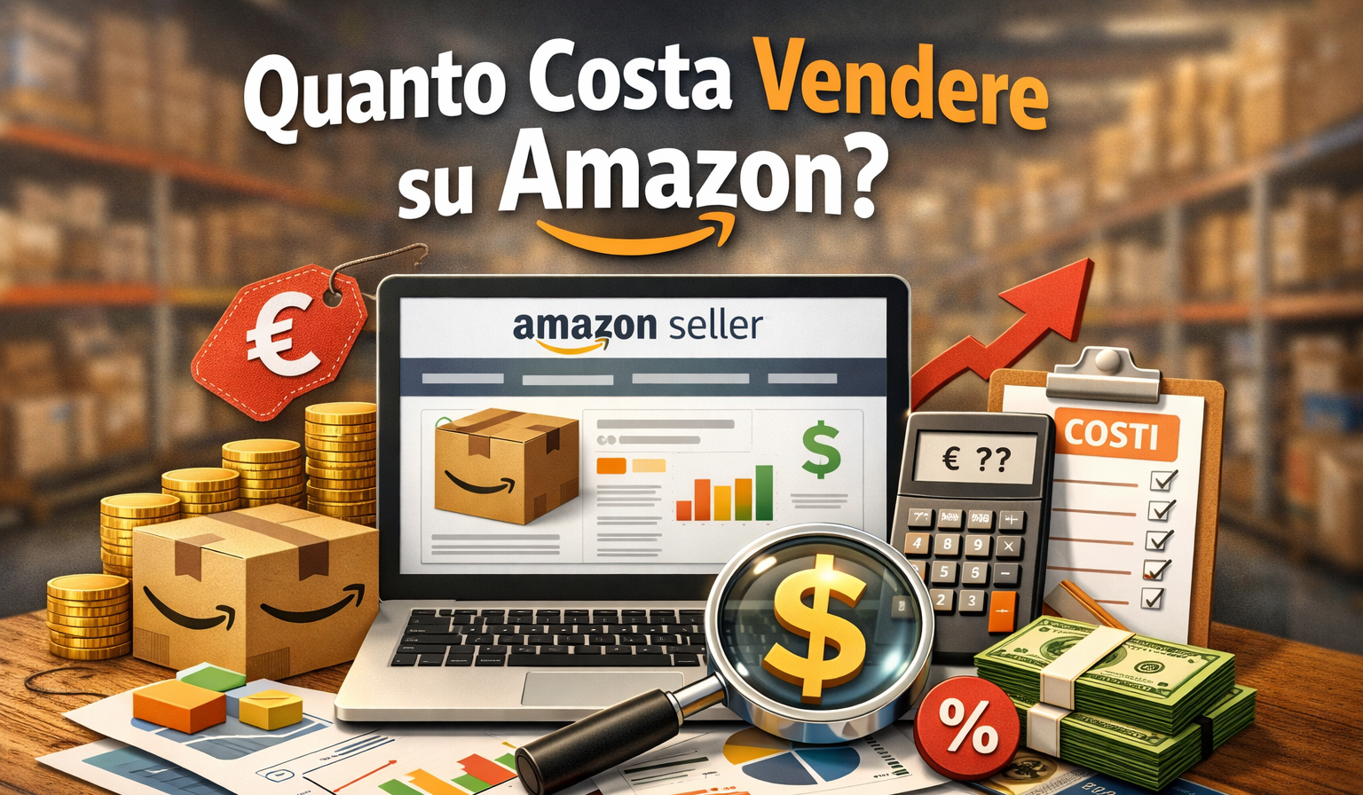 Quanto costa davvero vendere su Amazon (analisi reale di costi, margini e rischi)
