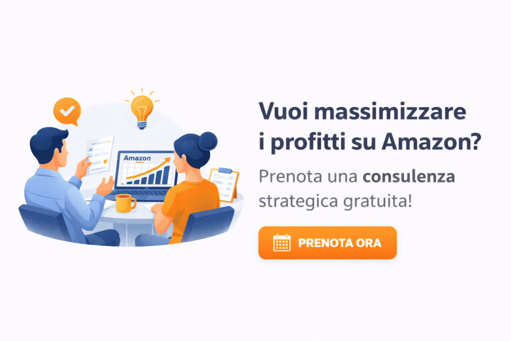 richiesta consulenza gratuita per massimizzare i propri profitti e guadagni su Amazon