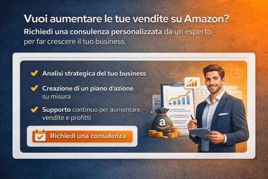 consulenza amazon personalizzata aumentare vendite amazon esperto