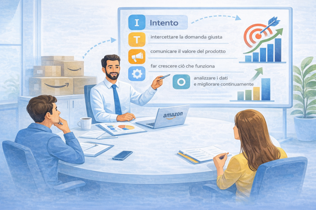 metodo itso amazon intento tono sviluppo ottimizzazione strategia