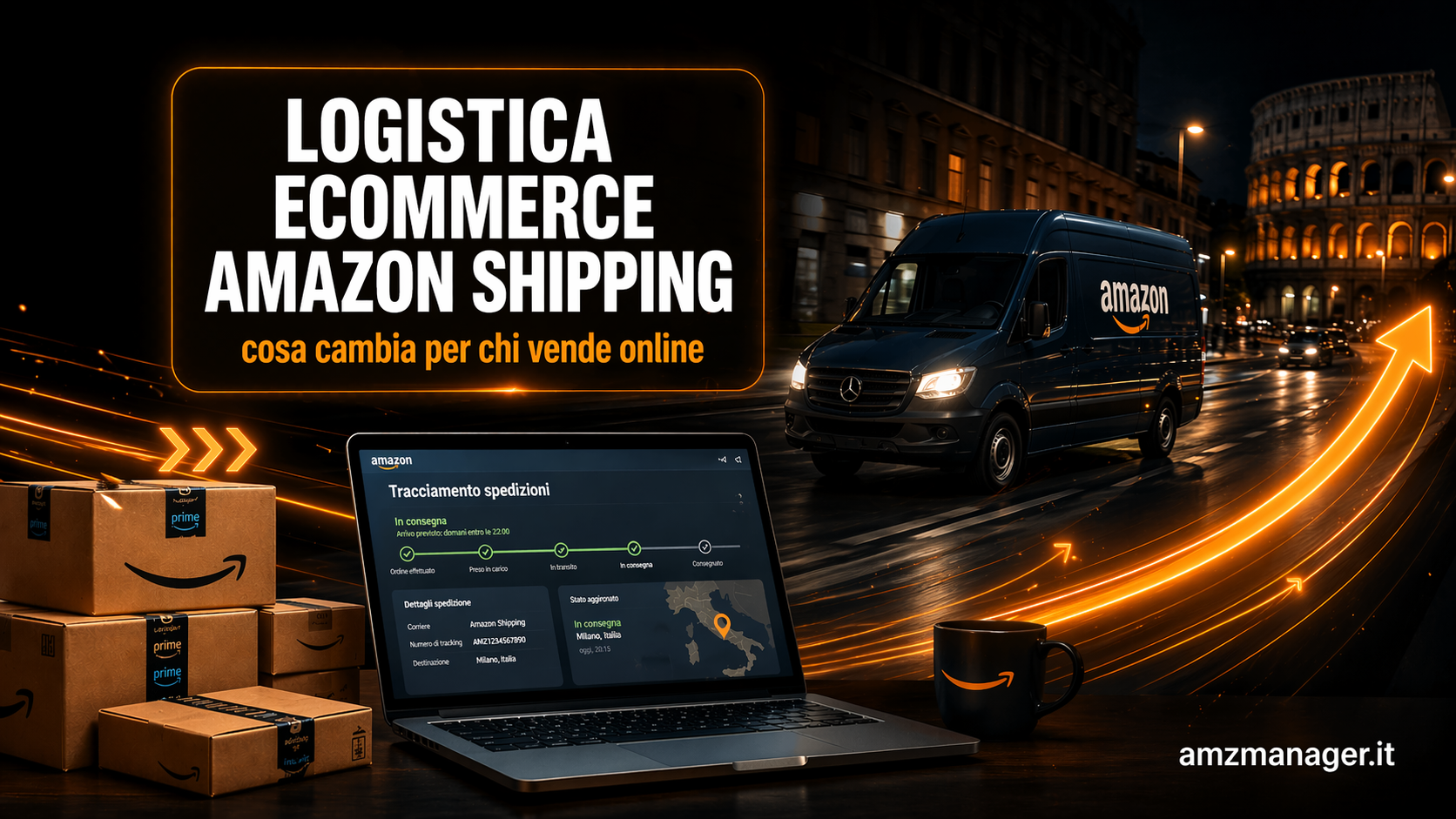 Amazon Shipping: il piano di Amazon per dominare la logistica ecommerce (e cosa cambia per chi vende online)