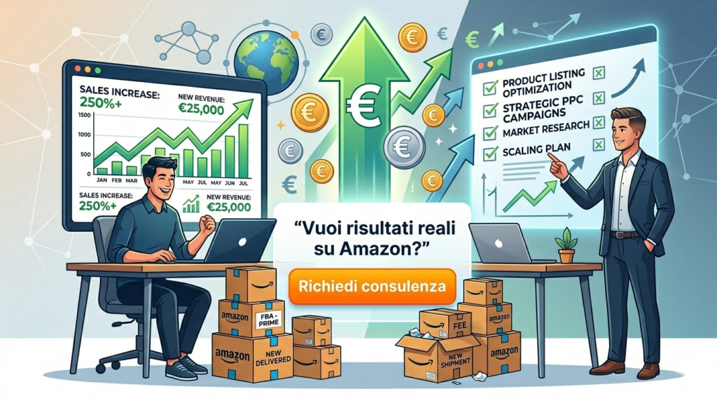 consulenza amazon crescita vendite strategia amazon business successo