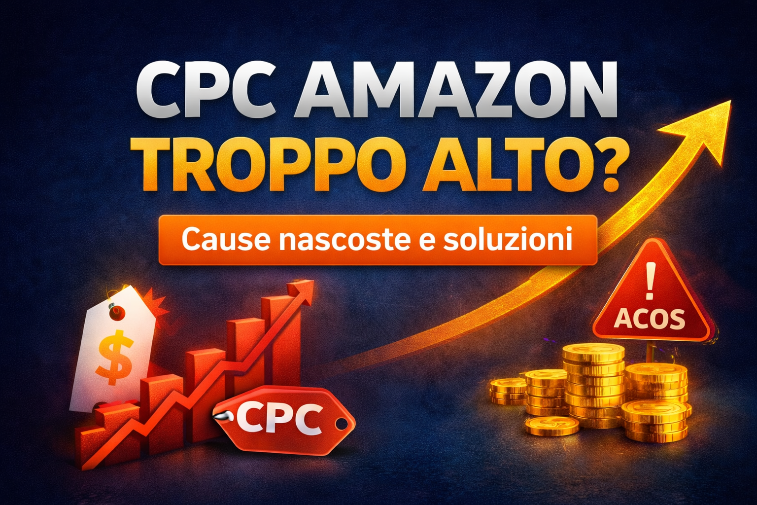 CPC Amazon troppo alto: cause nascoste e soluzioni per ridurlo davvero