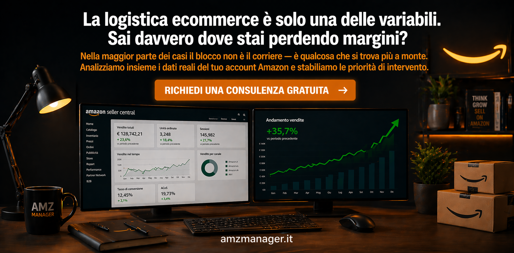 consulenza amazon logistica ecommerce analisi account gratuita