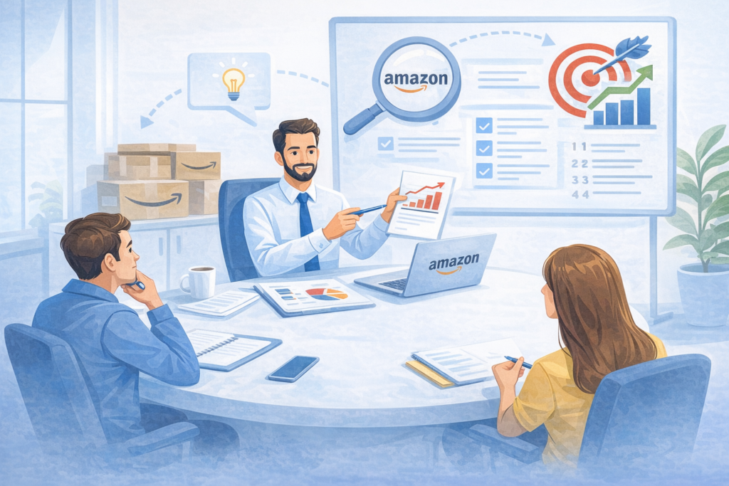 consulenza amazon analisi dati strategia crescita vendite