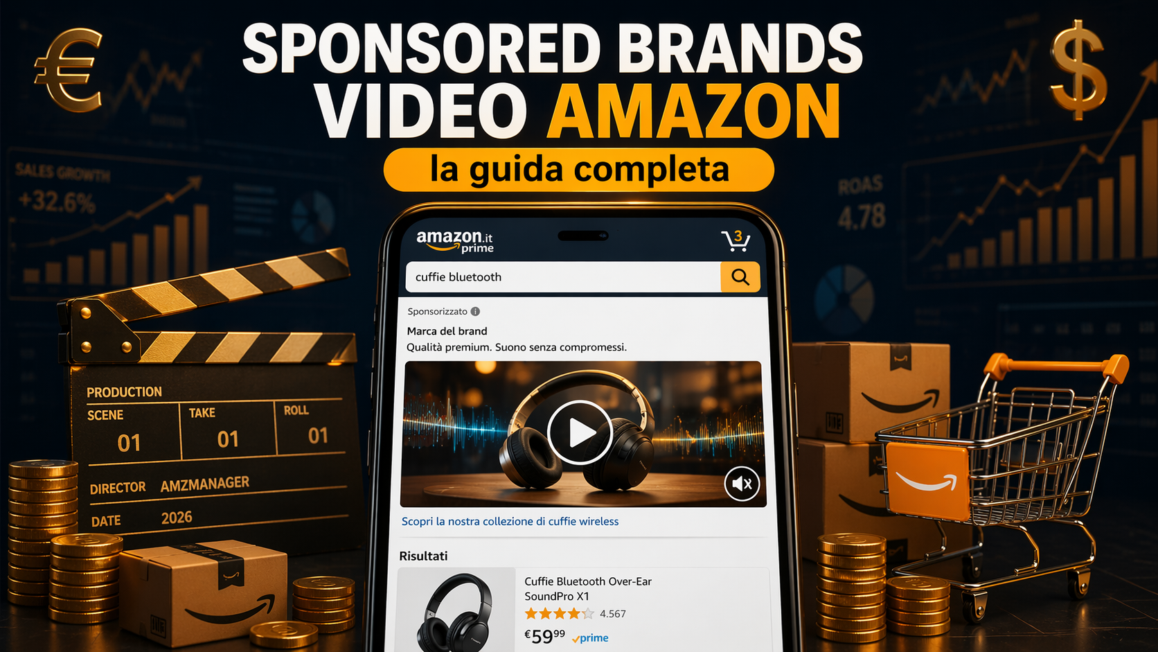 Sponsored Brands Video Amazon: la guida completa al formato video che converte di più