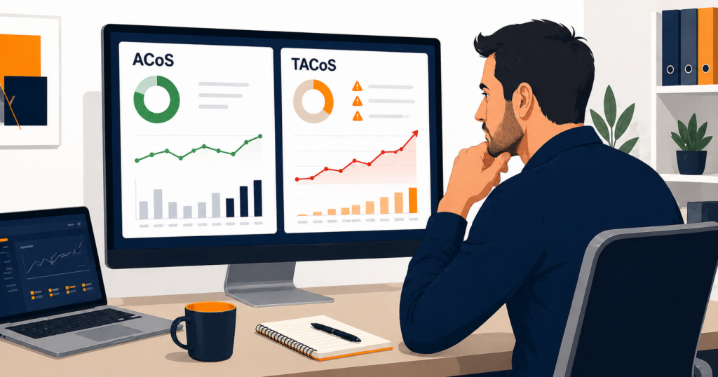 tacos amazon - seller analizza le metriche pubblicitarie acos e tacos