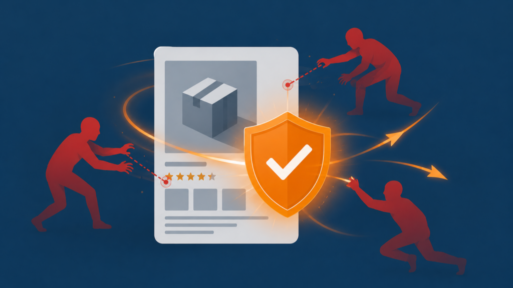 Protezione listing Amazon dagli hijacker con Brand Registry e Project Zero