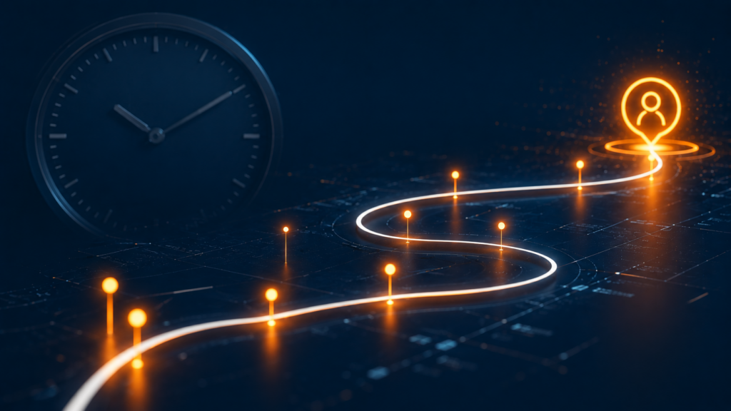 Schema delle conversioni post-view nelle campagne Amazon DSP e finestra di attribuzione