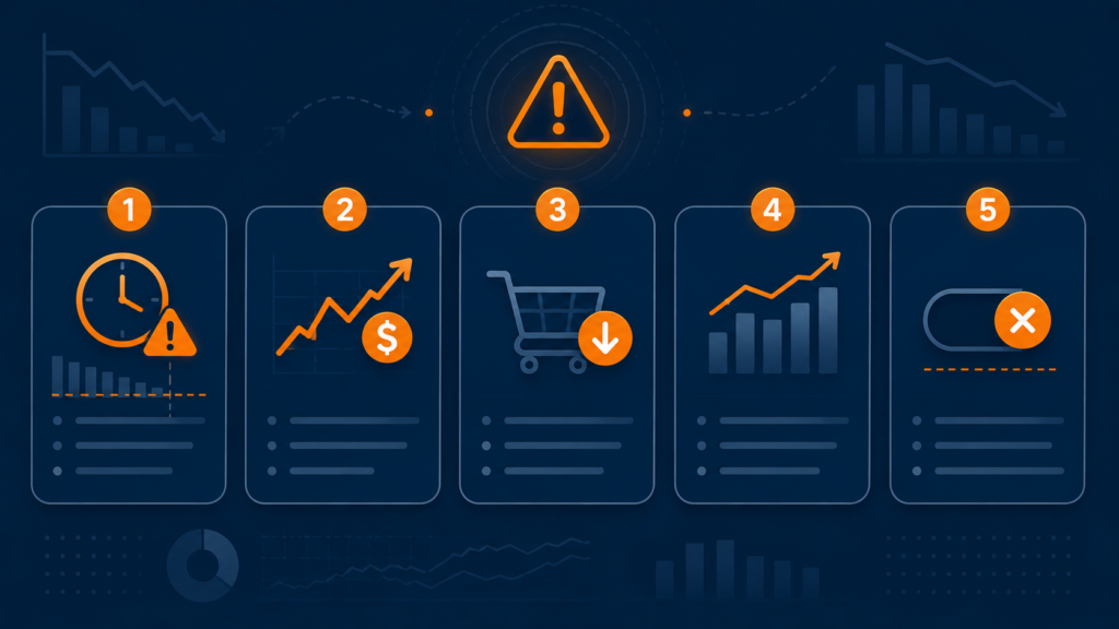 I 5 segnali diagnostici che indicano un budget Amazon Ads inefficiente