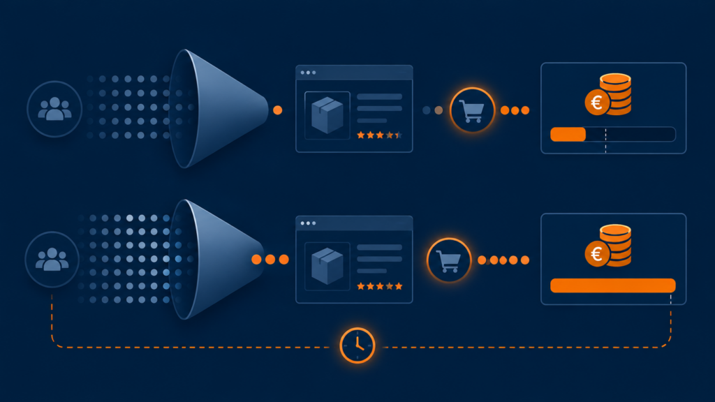 Come il CVR basso del listing aumenta il consumo di budget Amazon Ads