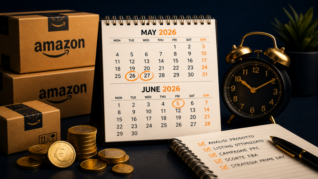 prime day amazon 2026 scadenze inventario fba cutoff maggio giugno venditori