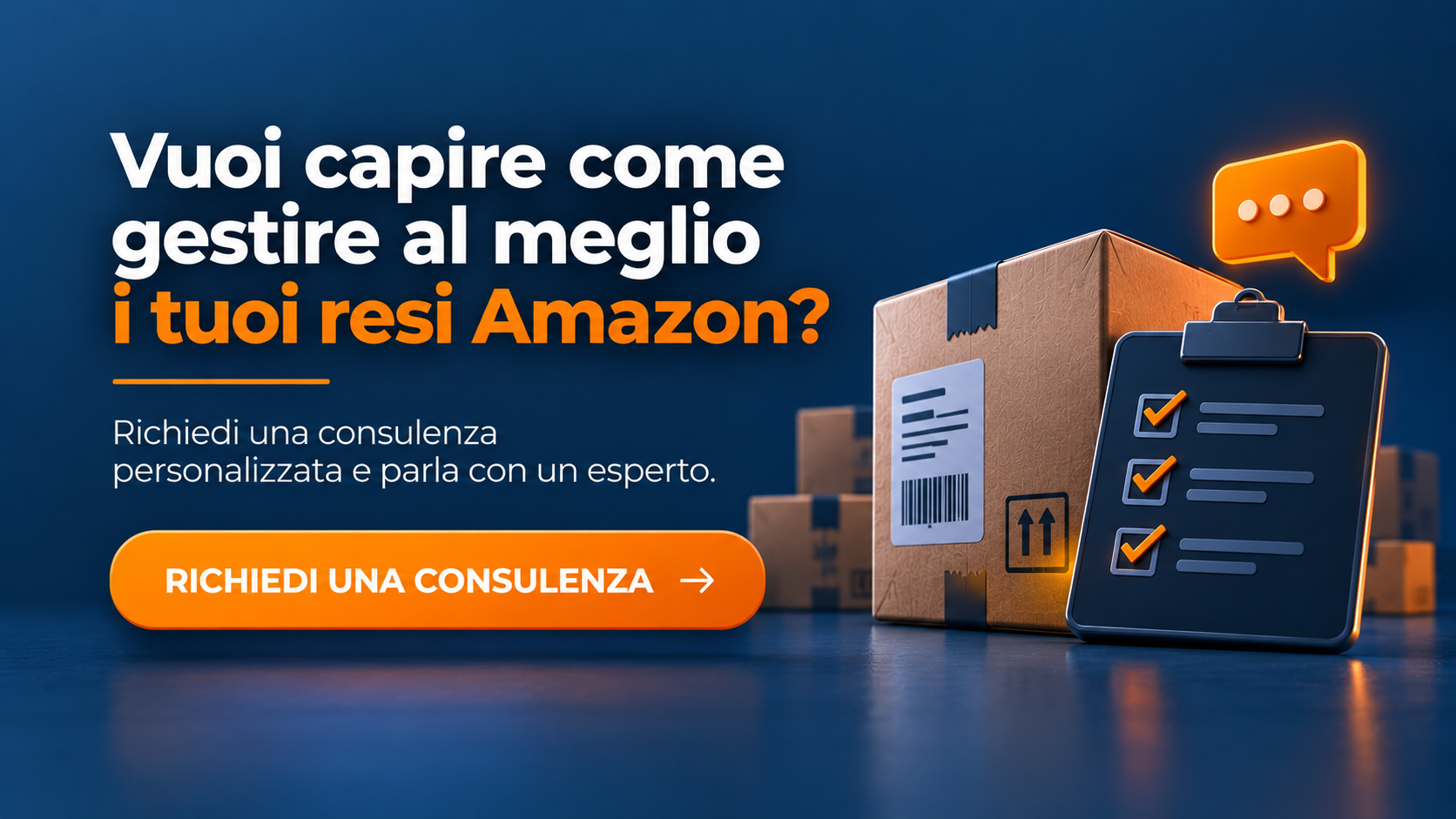 CTA finale per consulenza Amazon dopo articolo su Amazon Seconda Mano